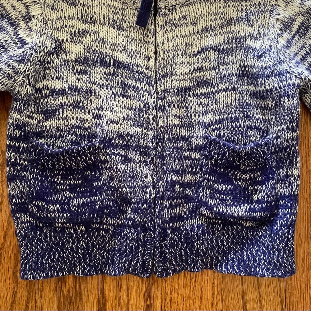 Cozy baby zip up sweater